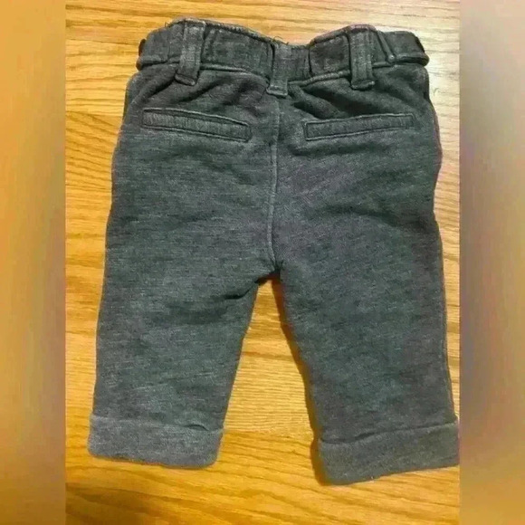 Baby boy bay gap brand dark gray pants size 3-6mo‎ - Picture 6 of 6